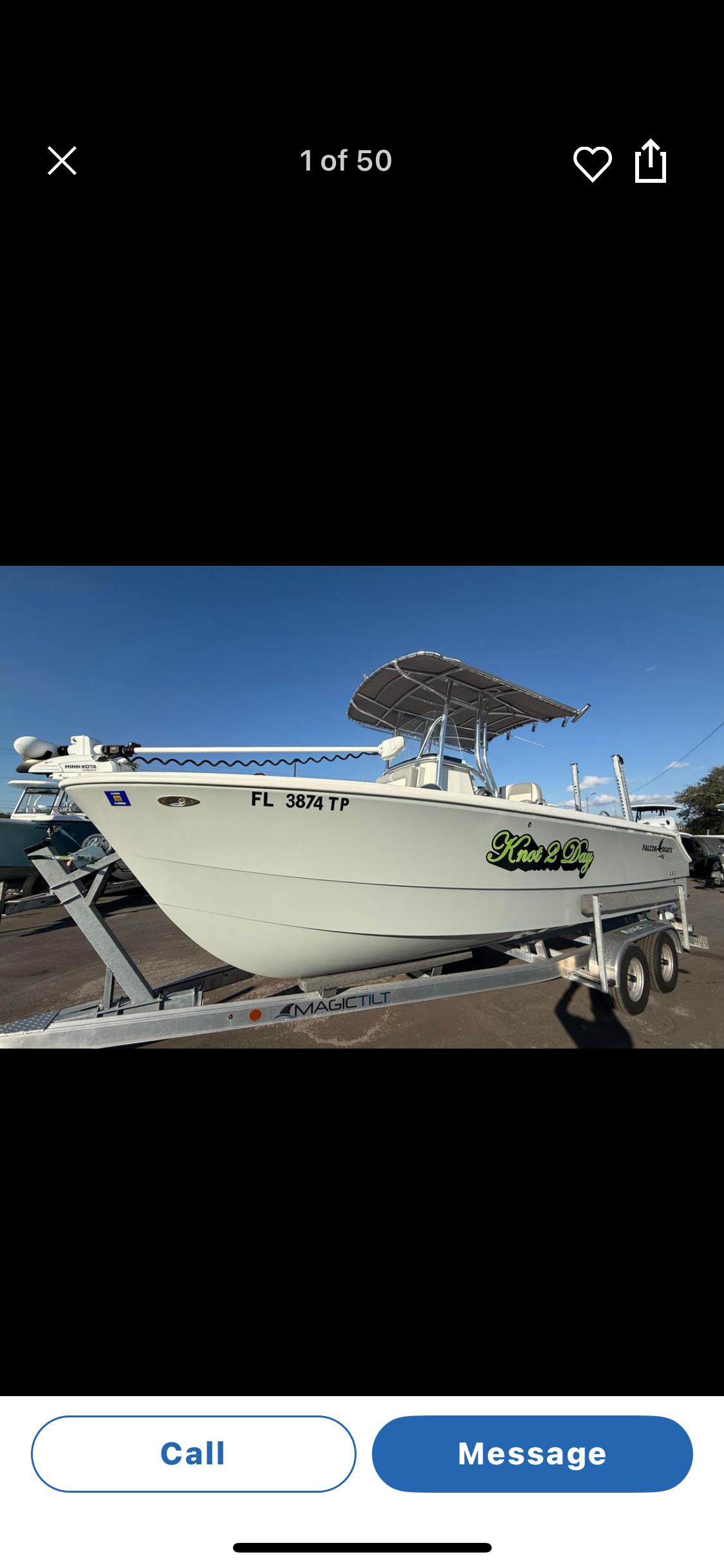 2023 Falcon Boats 22 offshore f22