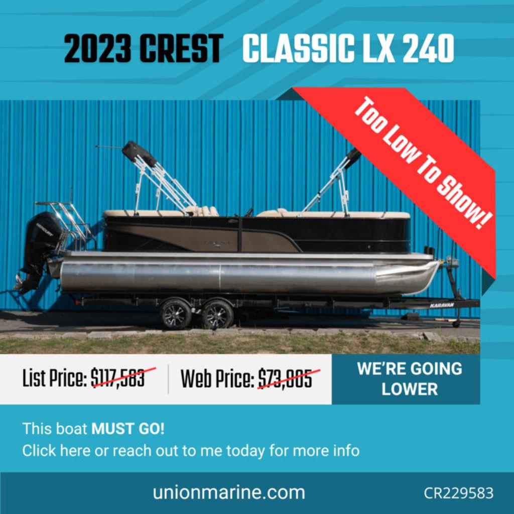 2023 Crest Classic LX 240