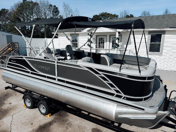 2025 Godfrey Monaco 23' Dual Flip Lounge Tritoon - 235 DFL