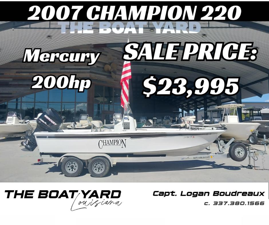 Champion Bass Boat with Mercury 150 hp Motor (run time is < 20 hours) -  boats - by owner - marine sale - craigslist