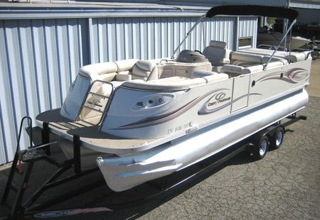 2007 Crest Savannah 25 Lst I O Tritoon Evansville Indiana
