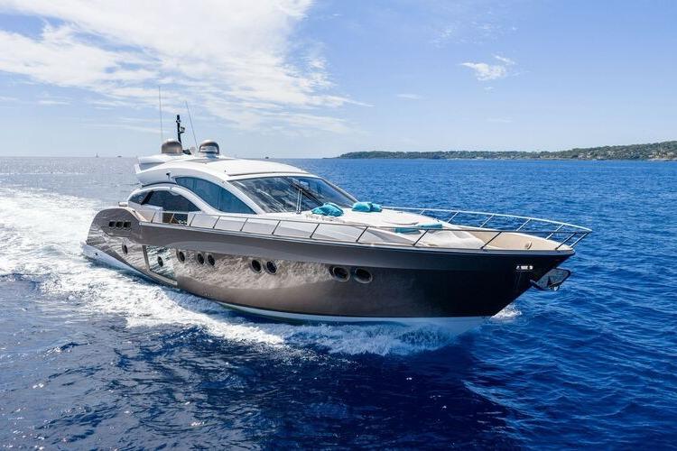 Sessa Marine C68 Cruiser Sessa Marine C68 Cruiser 2017 gliding on open sea under clear blue sky.