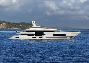 Admiral ADM 66 Luxurious Admiral ADM 66 yacht cruising on the ocean, 2028 model.