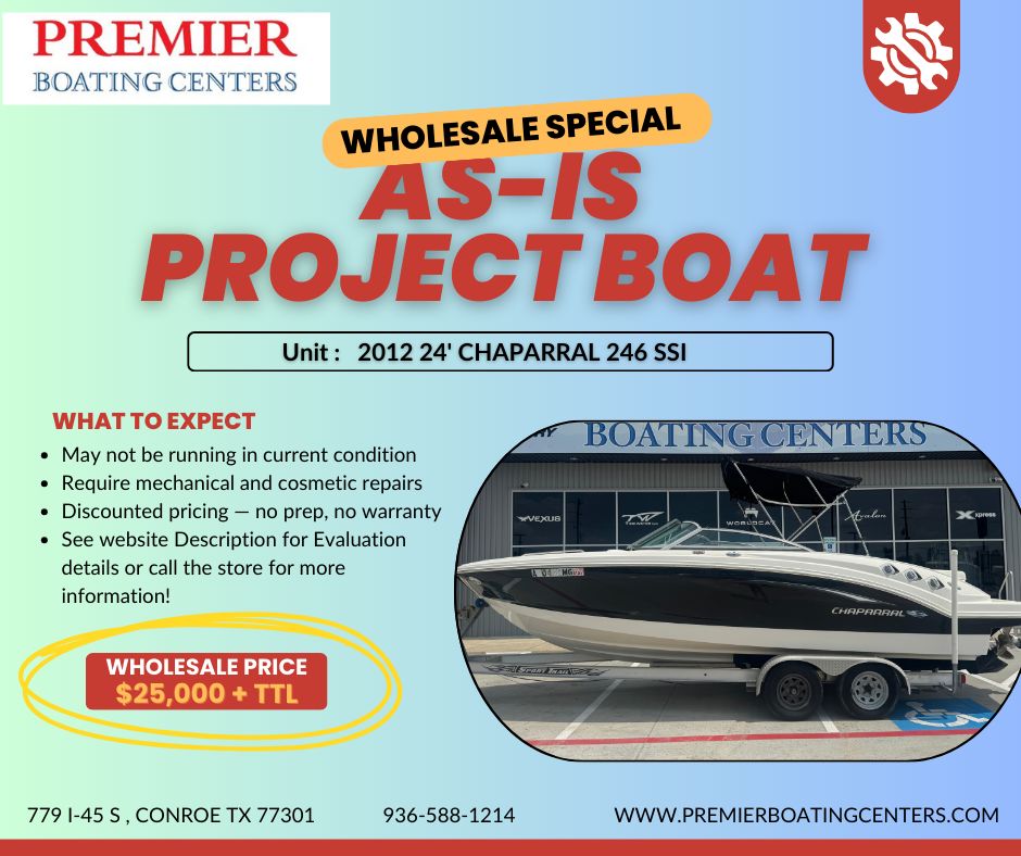 2012 Chaparral 246 SSi