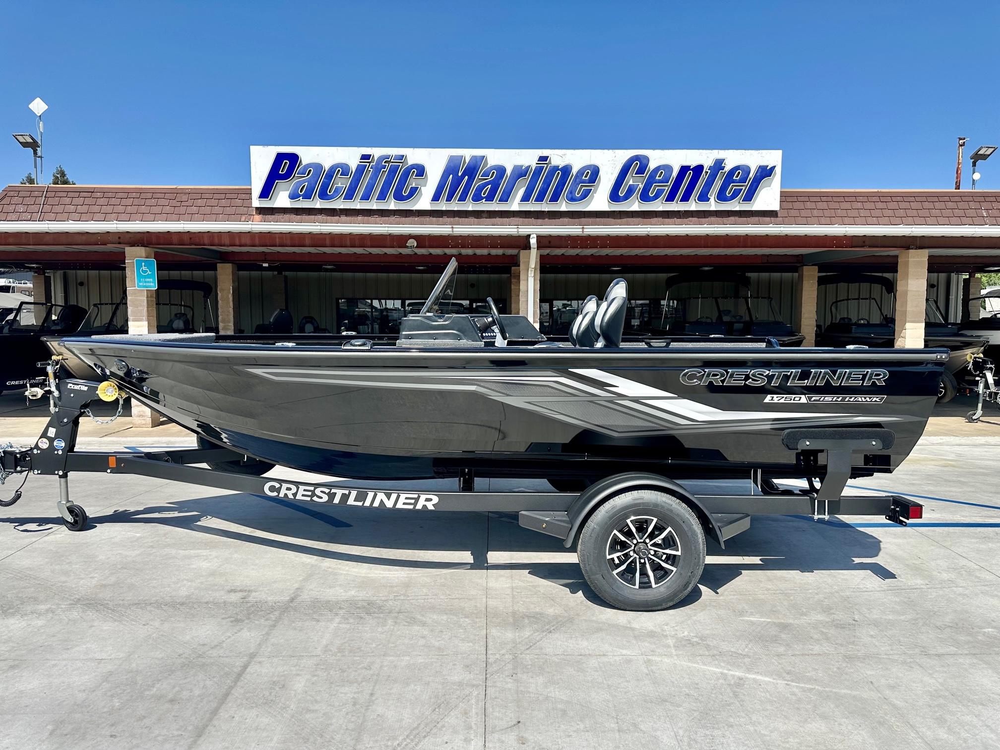 2025 Crestliner Fish Hawk 1750 SC w/ 115HP Mercury!