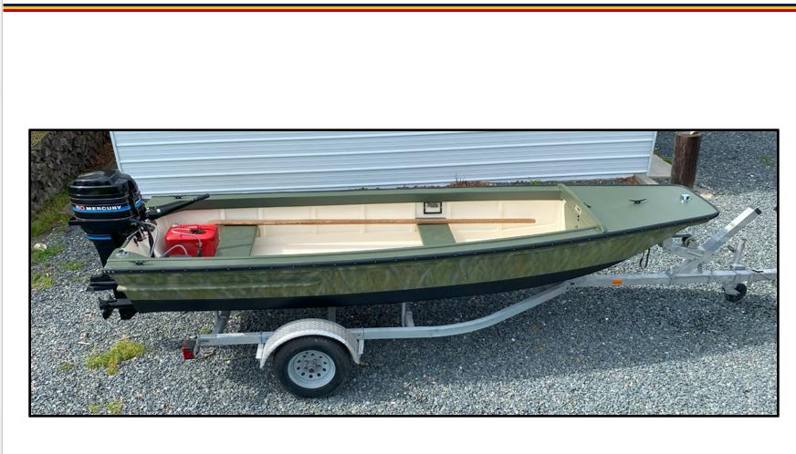 1963 Custom Chincoteague Scow