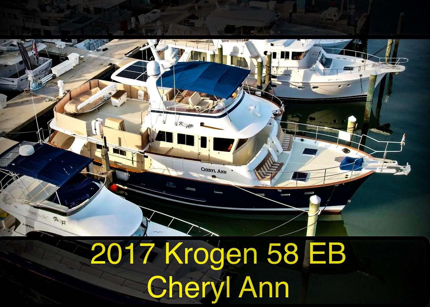 2017 Kadey-Krogen 58EB, Stuart Florida 