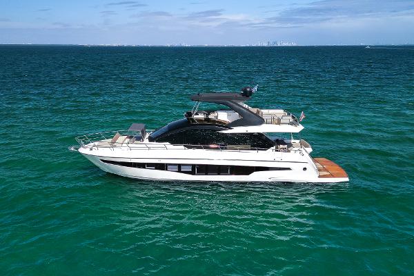 Astondoa 66 Astondoa 66 yacht 2022 on open sea, sleek design, luxury vessel.