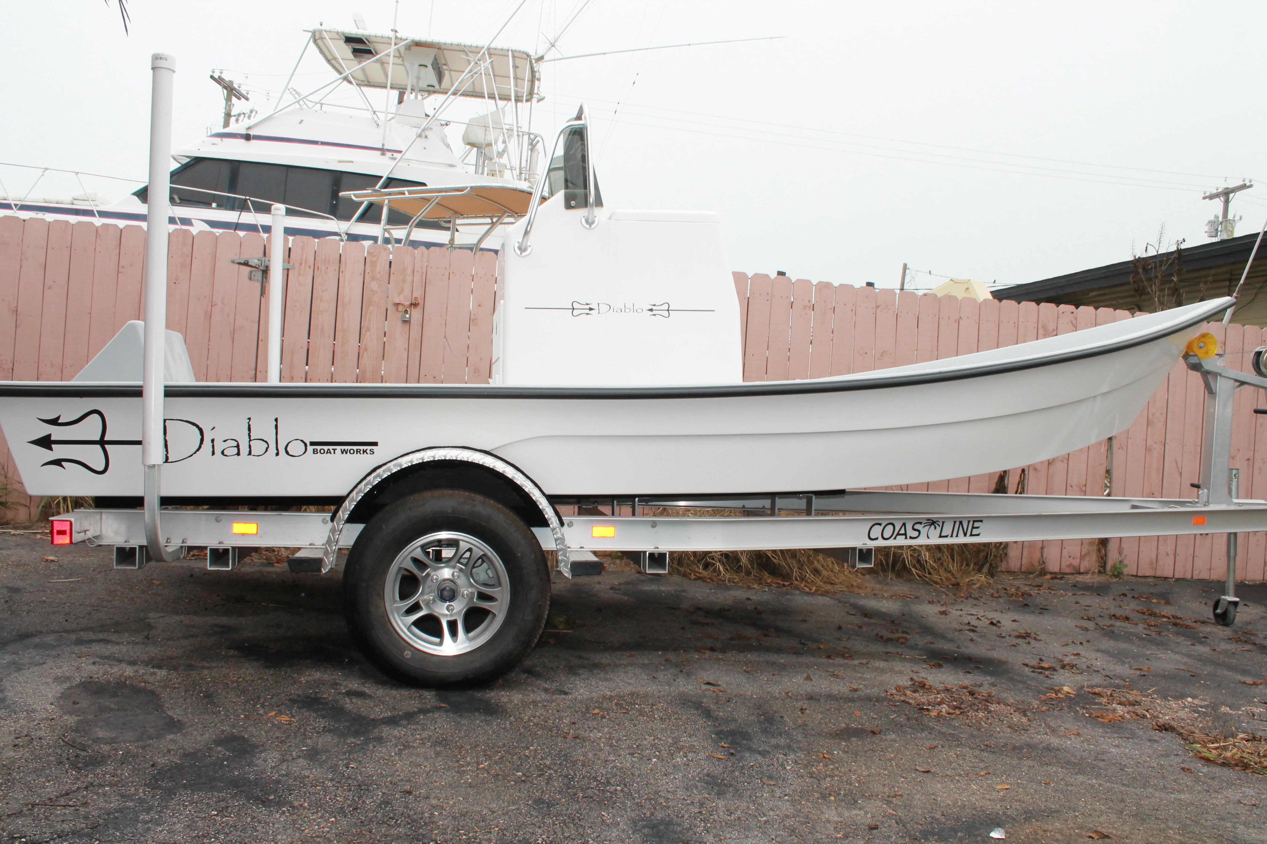 2017 Diablo Boat Works Flats Boat, Rockport Texas