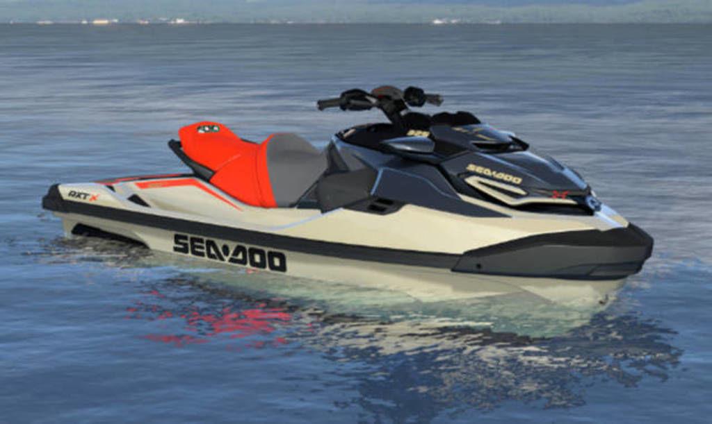 Sea-Doo RXT-X™ 325 Metallic Tan / Lava Red Premi