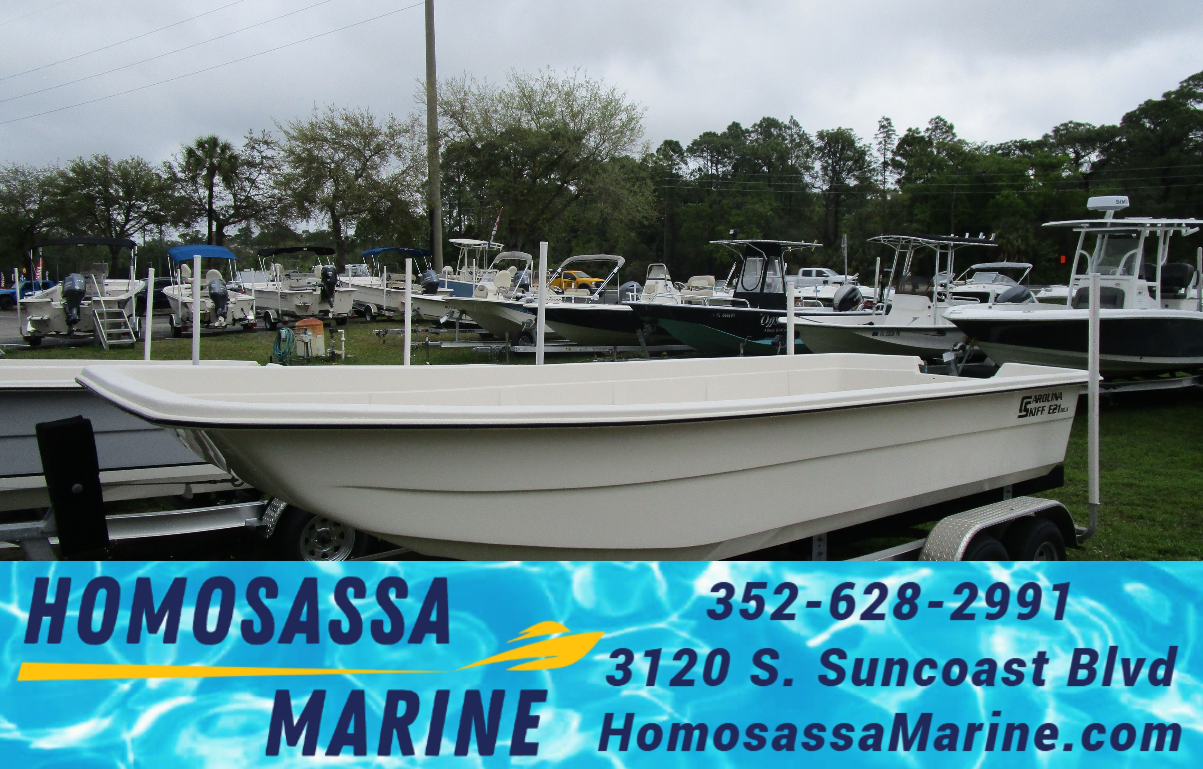 2025 Carolina Skiff E Series E21 DLX Kit Boat