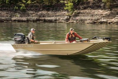Crestliner 1760 Retriever Jon Deluxe Boat