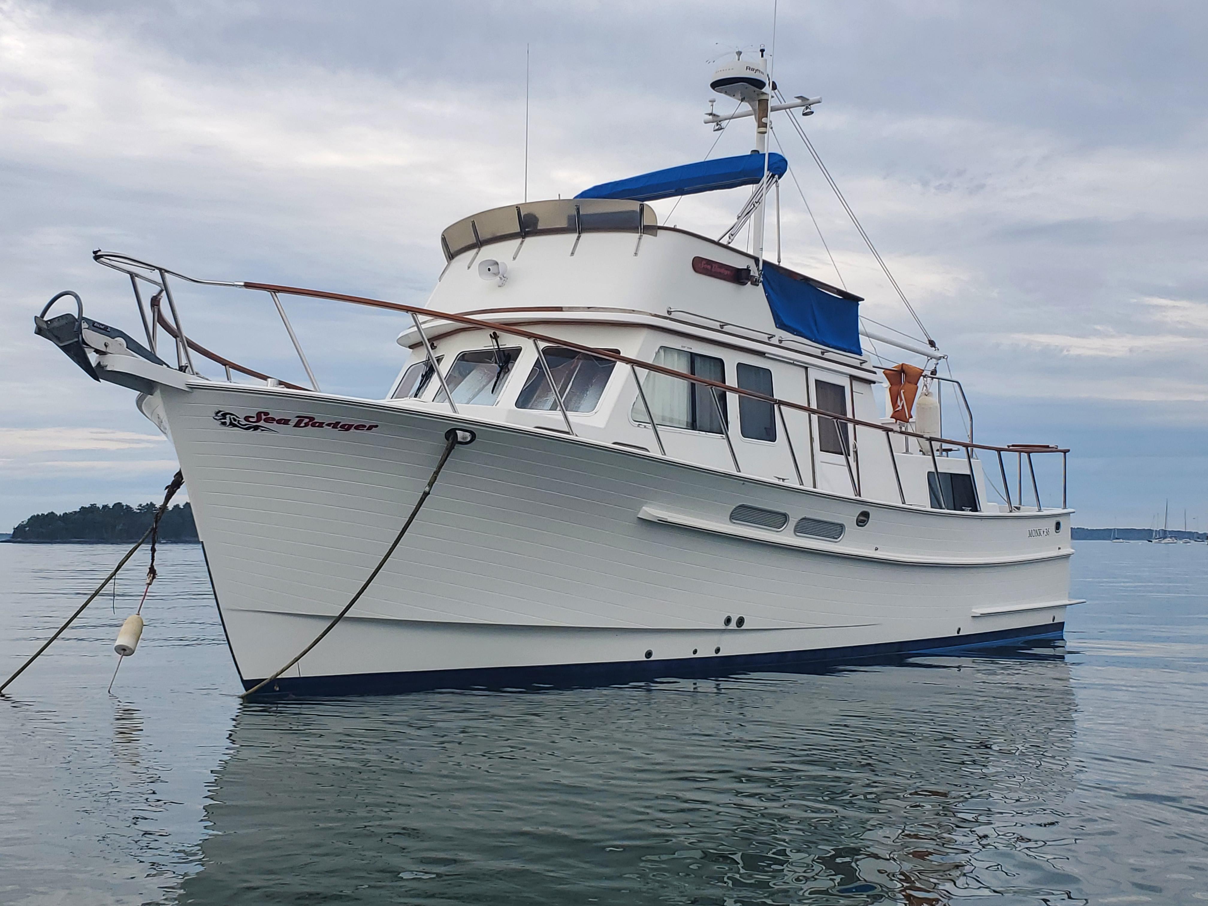 2004 Monk 36 Double Cabin Trawler, Yarmouth Maine - boats.com