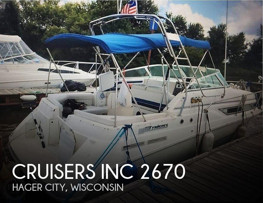 CRUISERS INC Rogue 2670 1993 Cruisers Inc Rogue 2670 for sale in Hager City, WI
