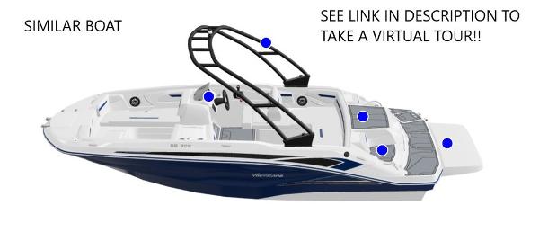 Hurricane SUNDECK SPORT 205 I/O 2023 Hurricane SUNDECK SPORT 205 I/O boat, side view, virtual tour available.