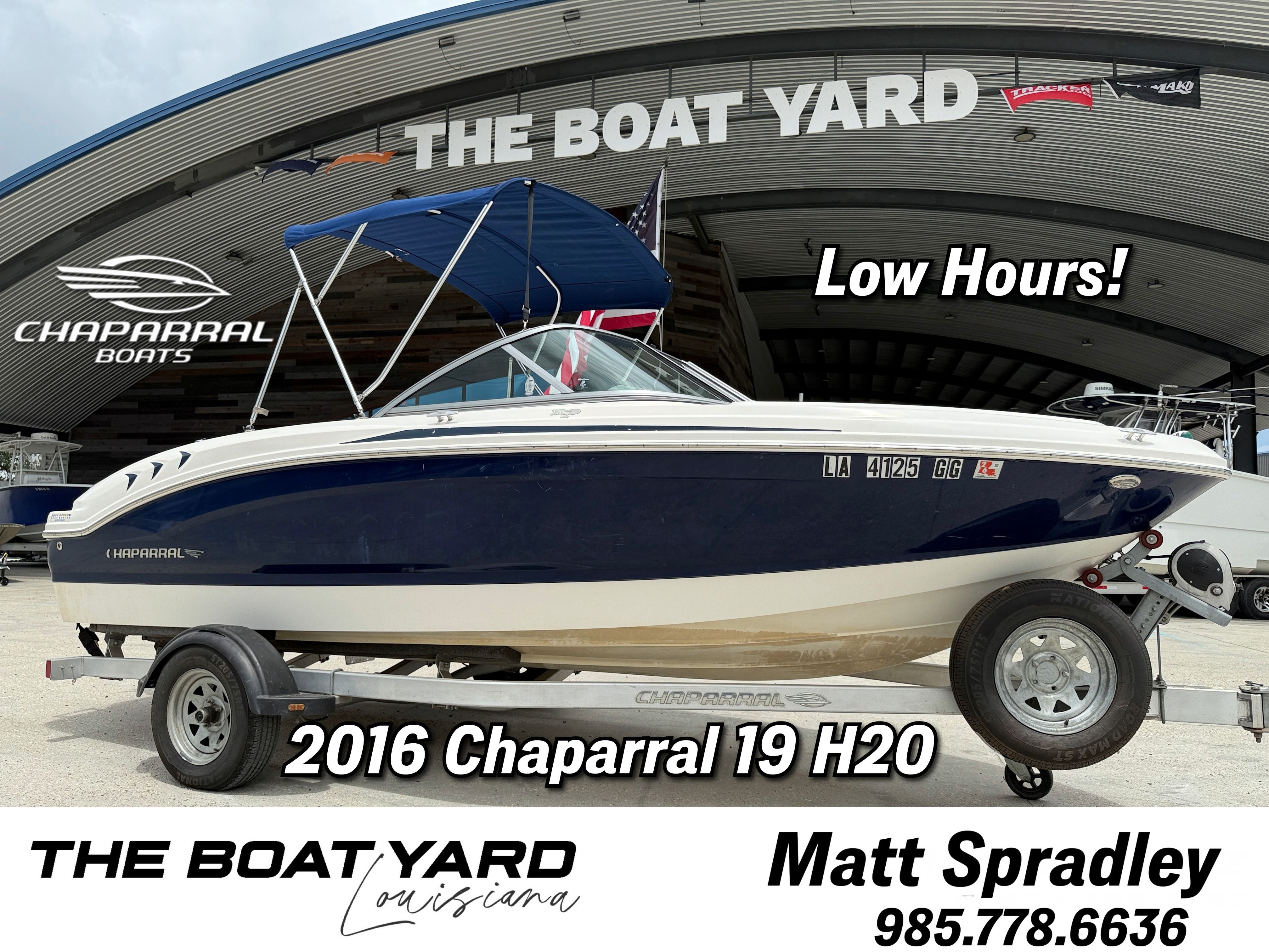 2016 Chaparral 19 H2O Sport
