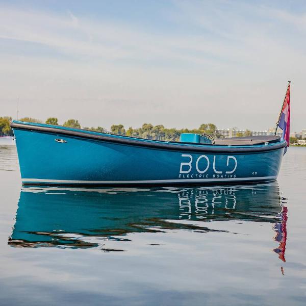 2025 Bold elektrische sloep Oceaanblauw- Nieuw 2025!