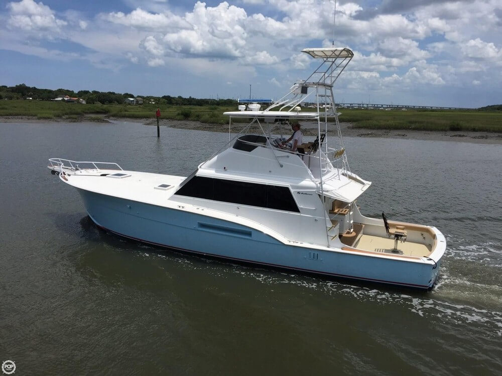 53 foot hatteras yachtfish for sale