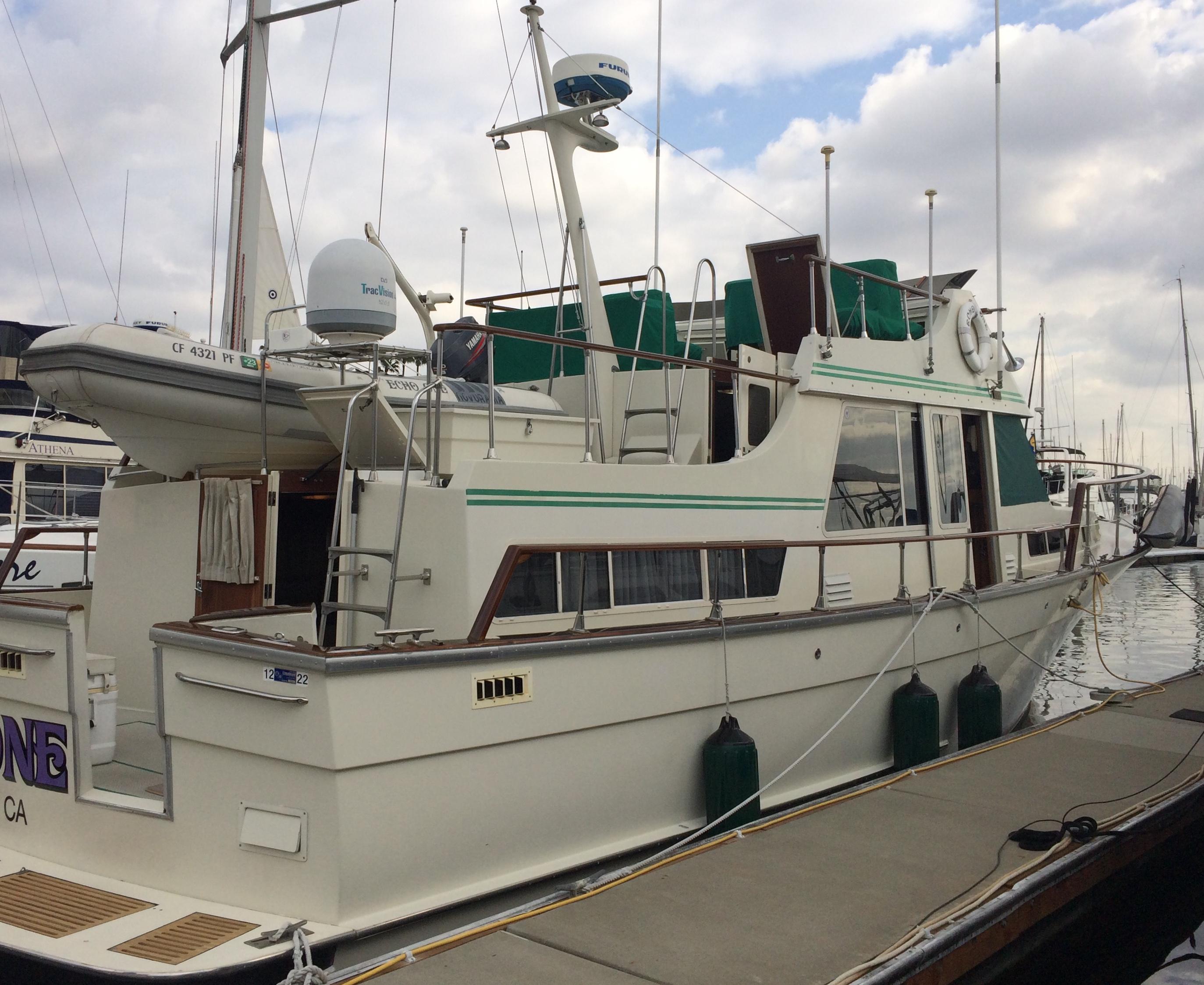 1977 Tollycraft 48' Cockpit Motor Yacht, Marina Del Rey California ...