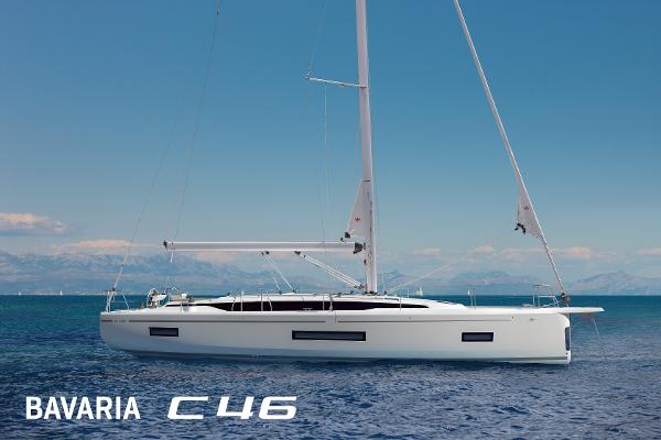 Bavaria C46 Typical BAVARIA V‐bow and chines give the BAVARIA C46 impressive sailing characteristics.