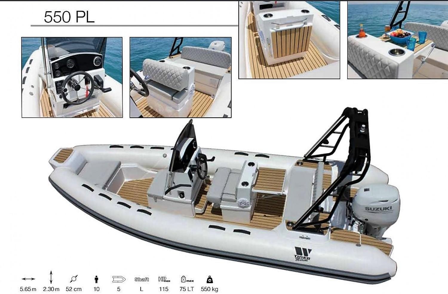 2023 Tiger Marine PRO LINE 550