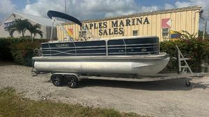Xcursion X21C 2012 Xcursion X21C pontoon boat on trailer at Naples Marina Sales.