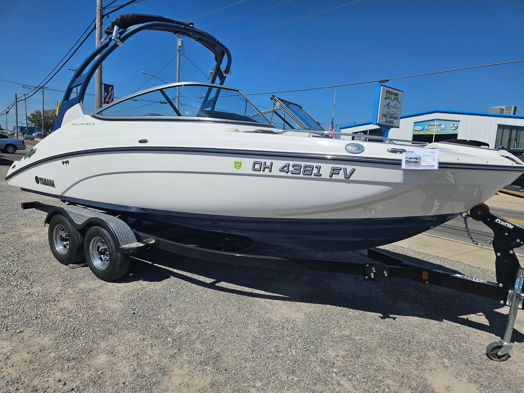 2018 Yamaha Boats 212 LTD S