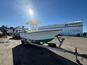 Parker 2100 Special Edition Parker 2100 Special Edition boat on trailer at Legasea Marine.