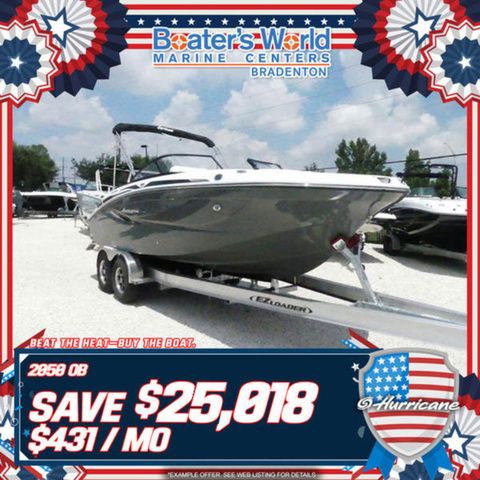 2025 Hurricane SunDeck 2050 OB