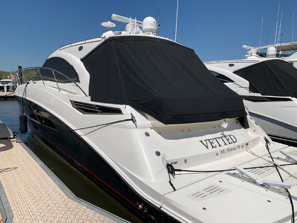 Sea Ray 510 Sundancer 2014 Sea Ray 510 Sundancer yacht docked at marina.