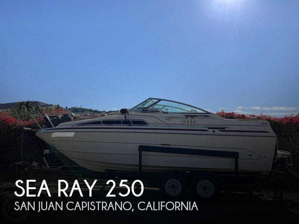 Sea Ray 250 Sundancer 1986 Sea Ray 250 Sundancer for sale in San Juan Capistrano, CA