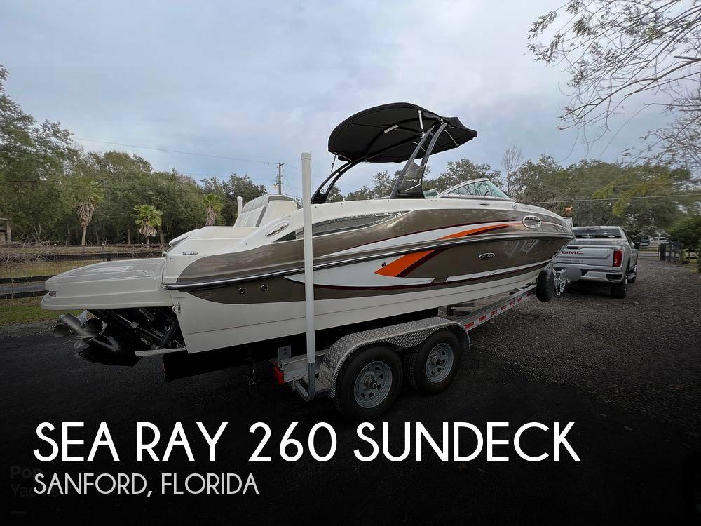 Sea Ray 260 Sundeck 2012 Sea Ray 260 Sundeck for sale in Sanford, FL
