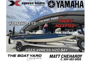 Xpress H20 2015 Xpress H20 Bay boat with Yamaha 115 engine at The Boat Yard, trades accepted.