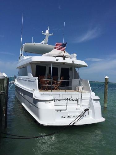 2001 Hatteras 75 Cockpit Motor Yacht