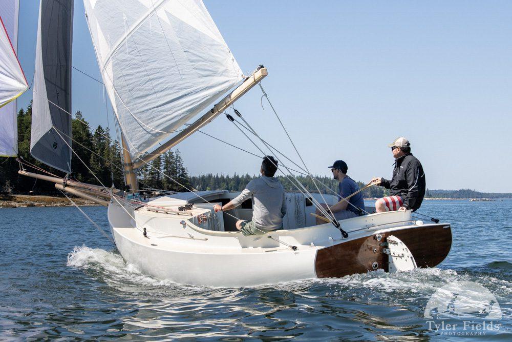 Custom AREY's XFC-22 Sailing on a Custom AREY's XFC-22 boat, 2022 model, in a scenic coastal setting.