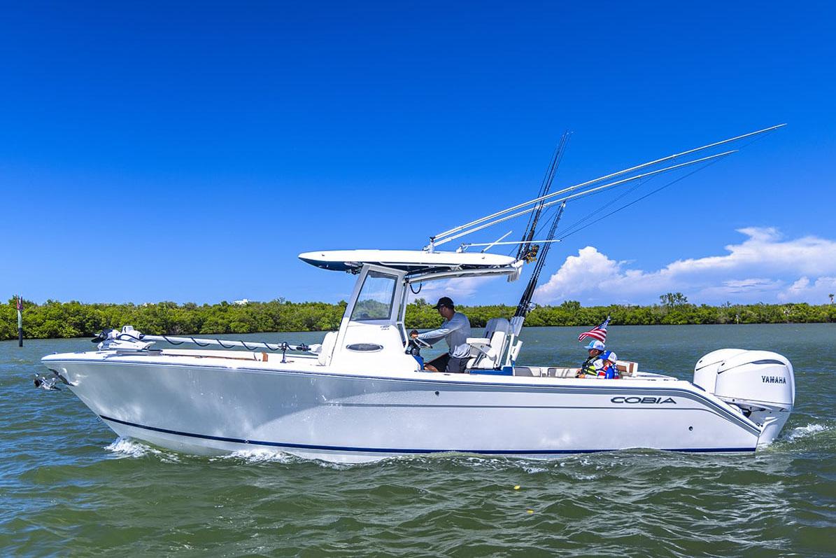 Cobia Boat image