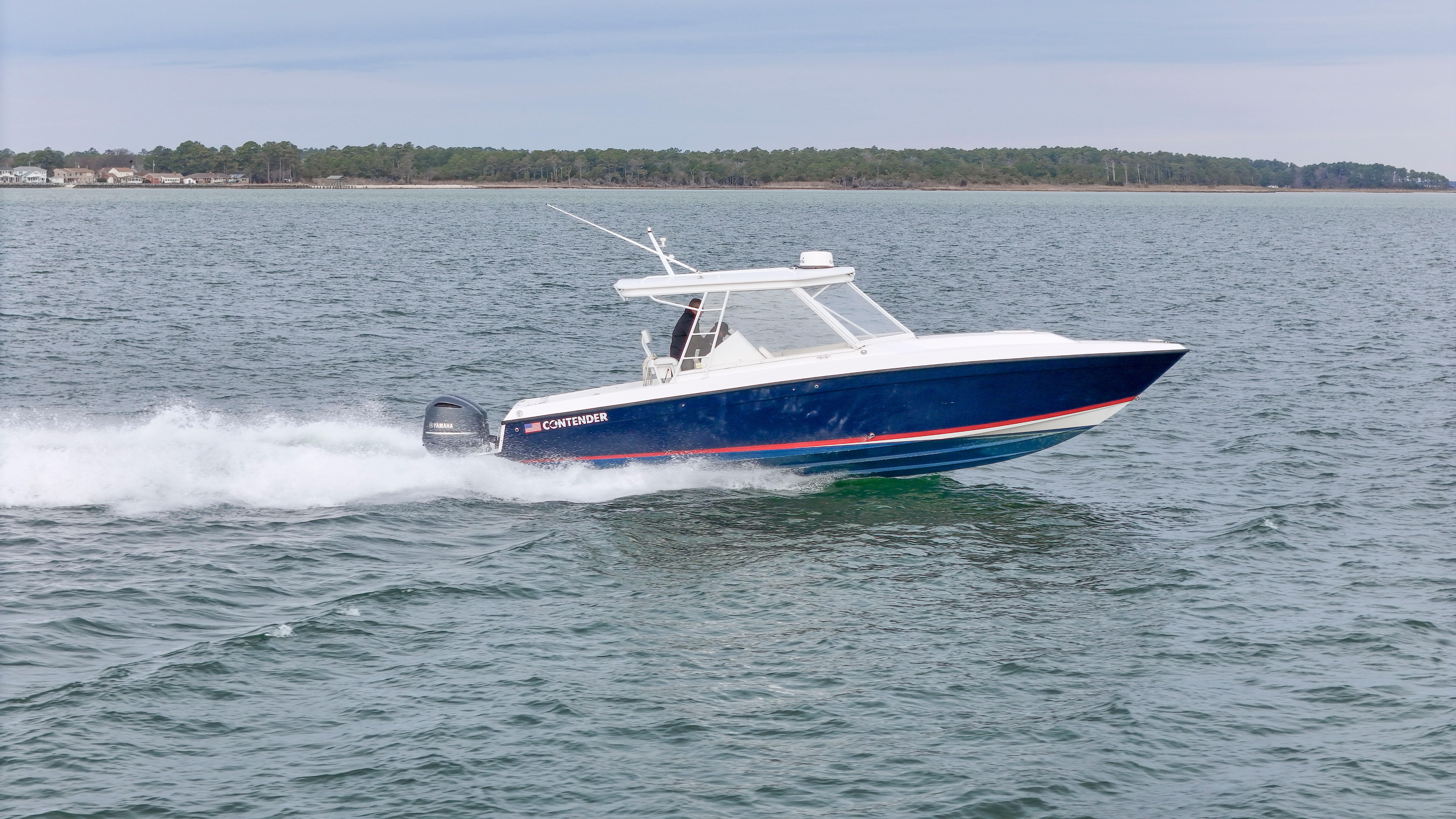 1997 Contender 35 Side Console