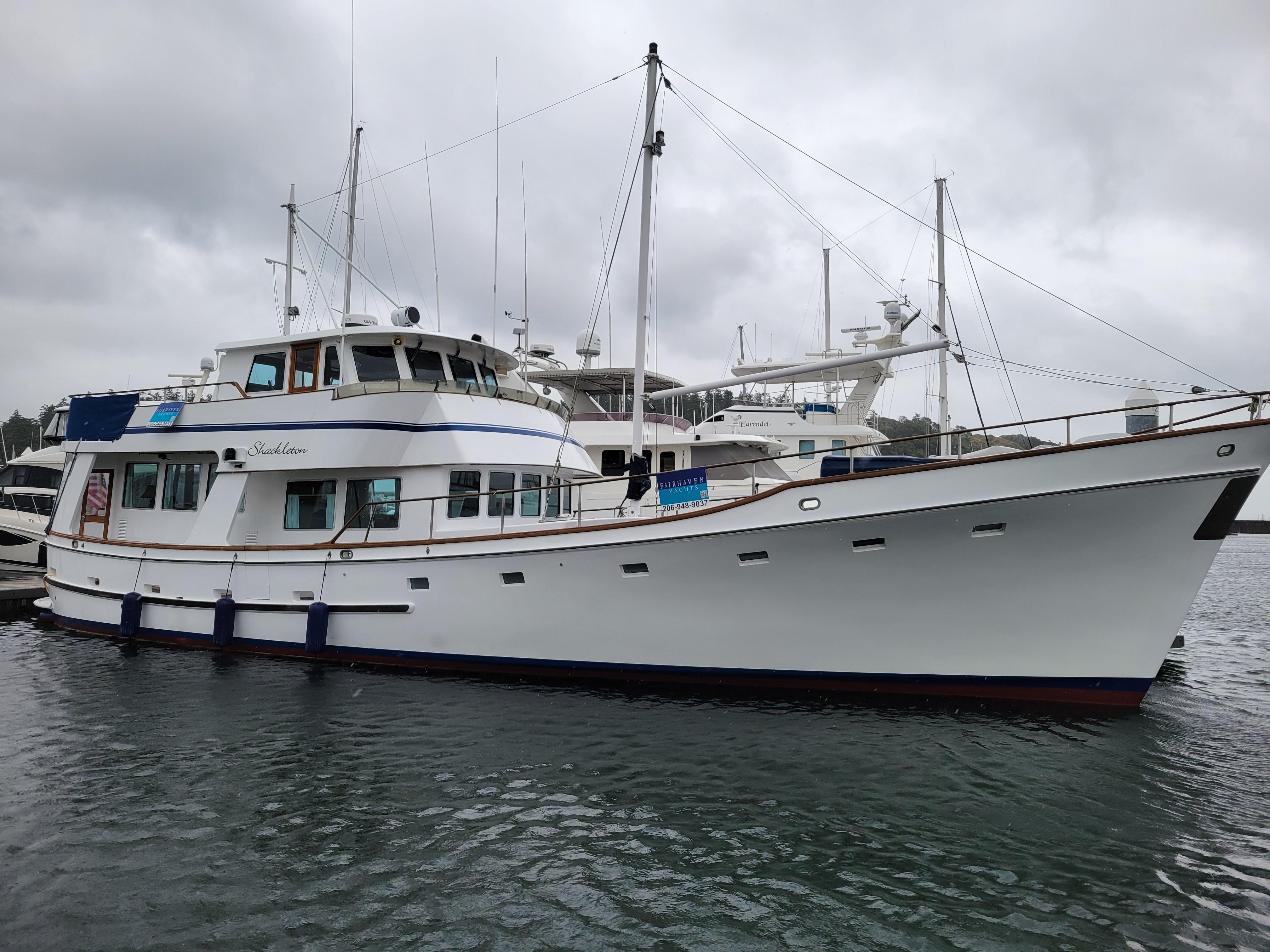 1982 Miller Marine North sea trawler ed monk, Anacortes Washington ...