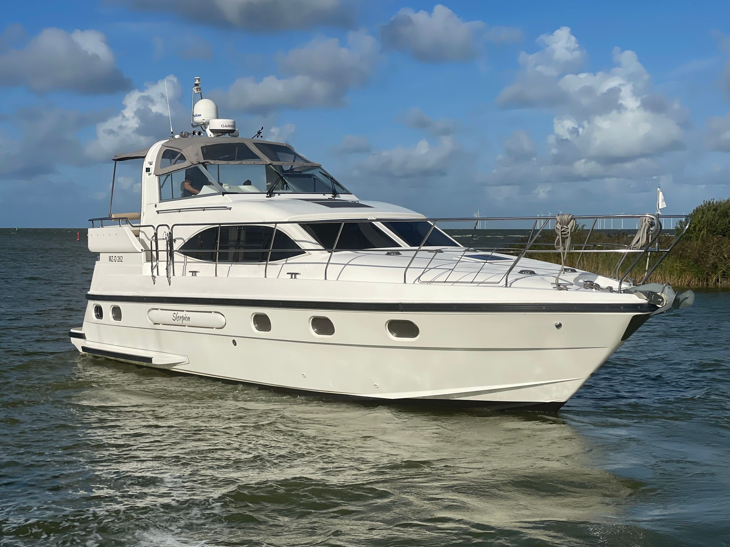 Atlantic 40 Luxury Atlantic 40 yacht cruising on a sunny day, 2007 model.