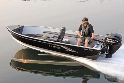 Lund 1400 Fury Tiller Boat