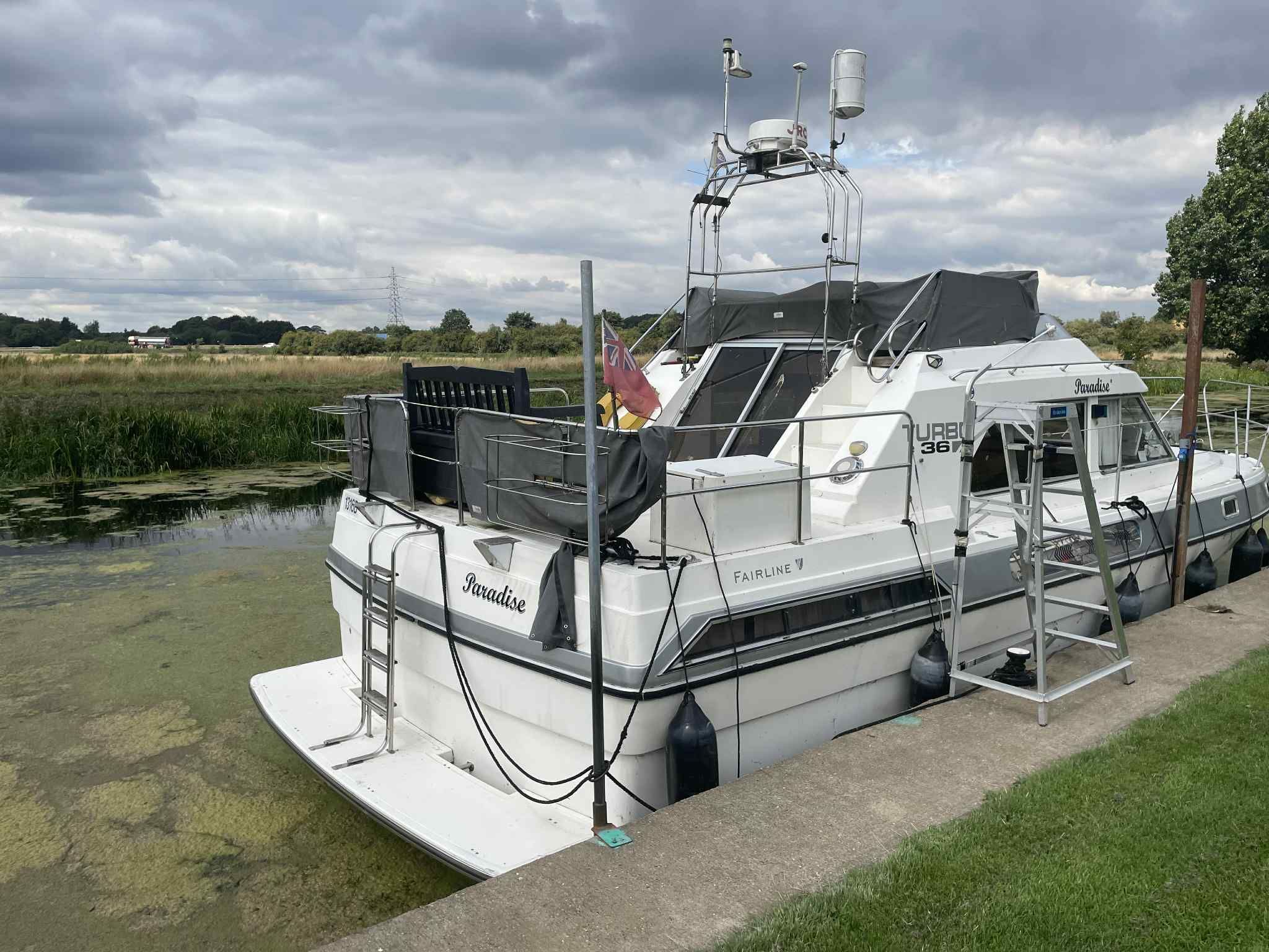 1985 Fairline 36 Turbo