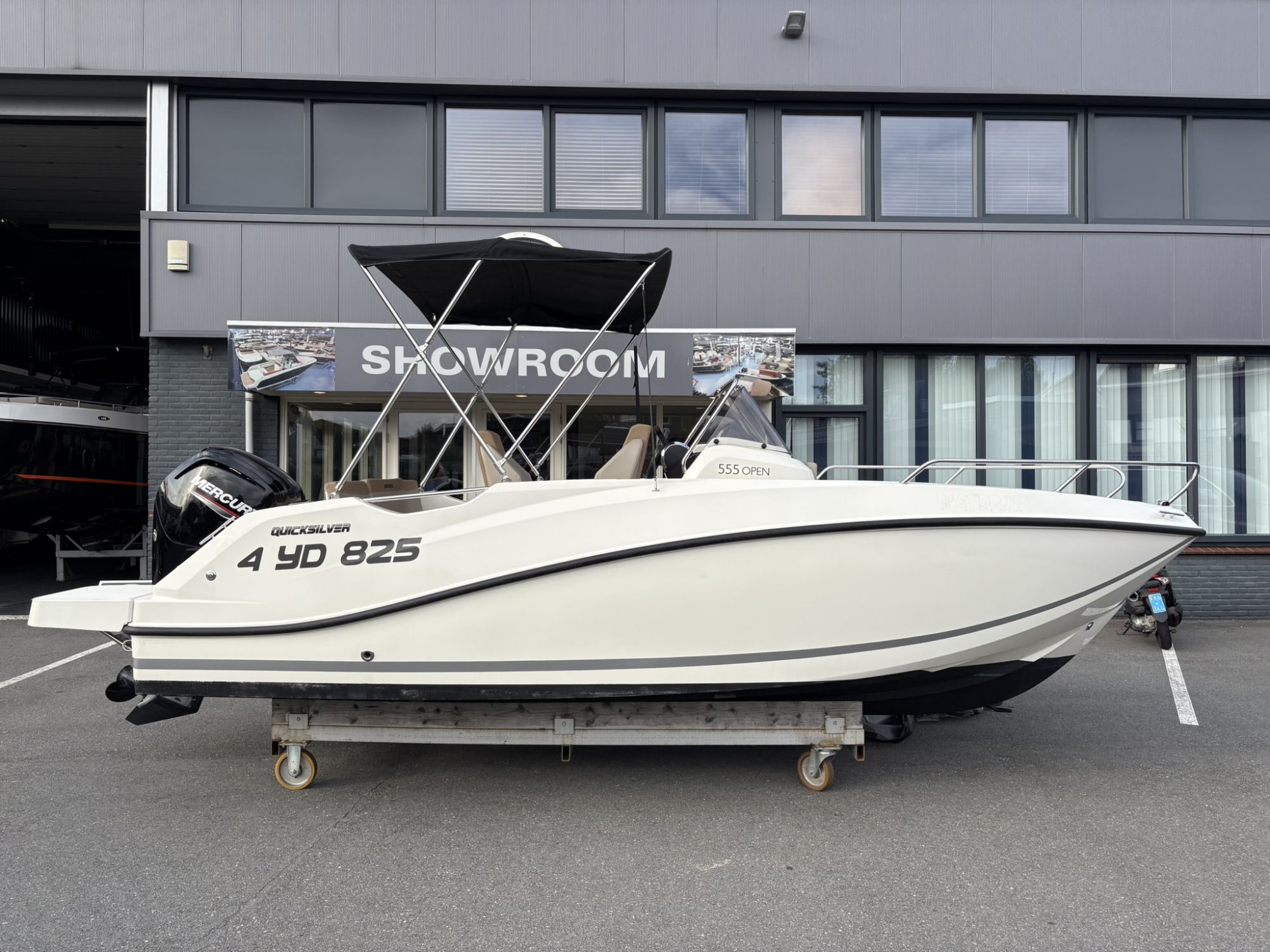 Quicksilver 555 Activ Open met Mercury 100 pk bouwjaar 2018