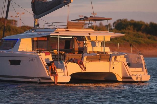Manufacturer Provided Image: Fountaine Pajot SABA 50 Stern