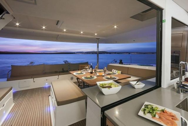 Manufacturer Provided Image: Fountaine Pajot SABA 50 Cockpit