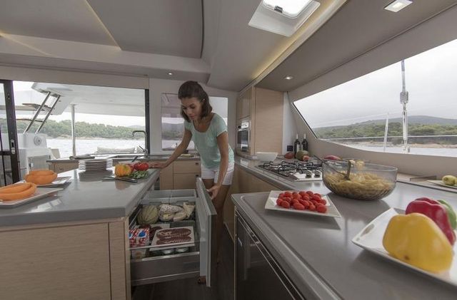 Manufacturer Provided Image: Fountaine Pajot SABA 50 Galley