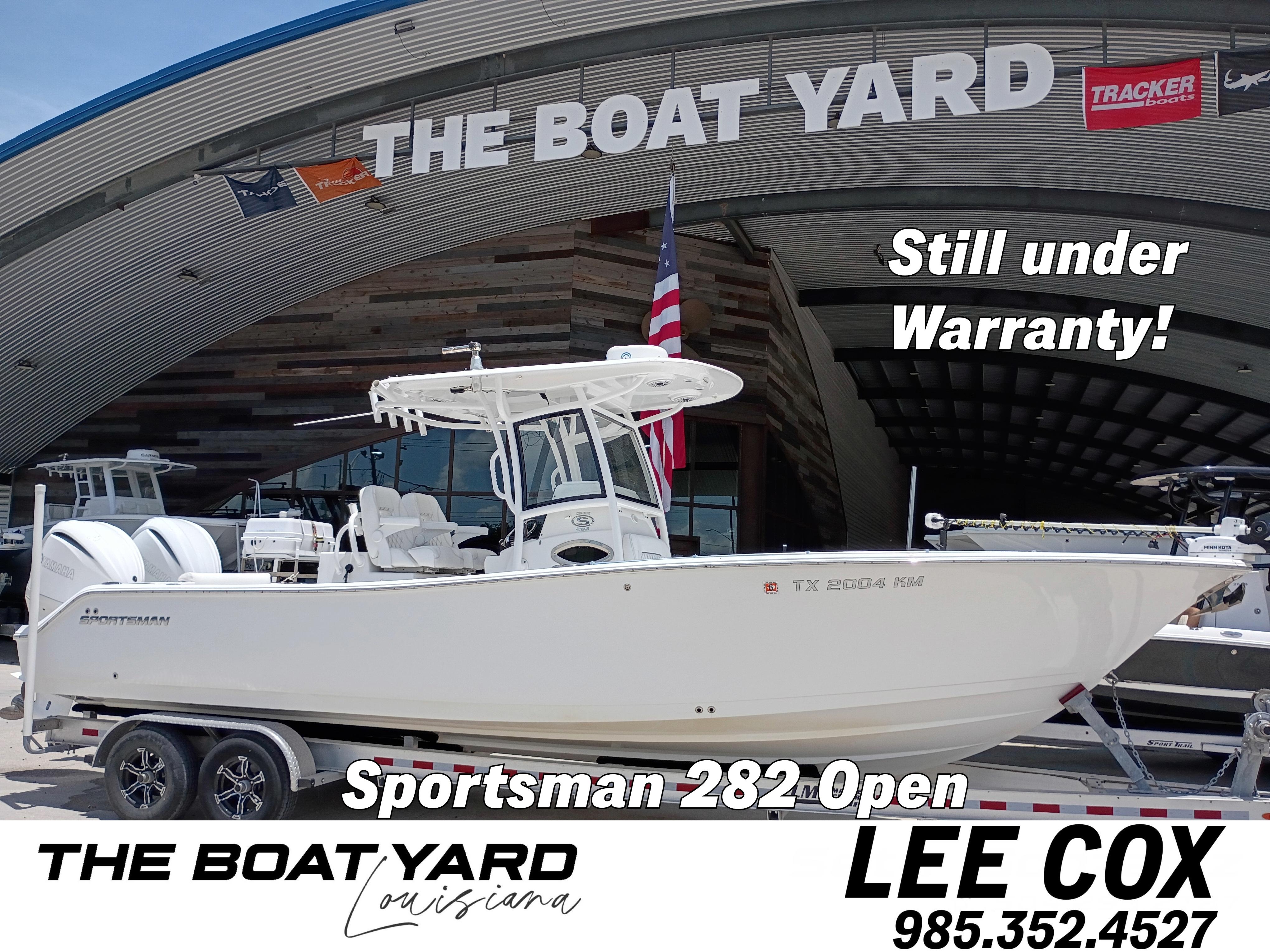 Sportsman 282 Open 2021 Sportsman 282 Open boat at The Boat Yard, Louisiana, still under warranty.