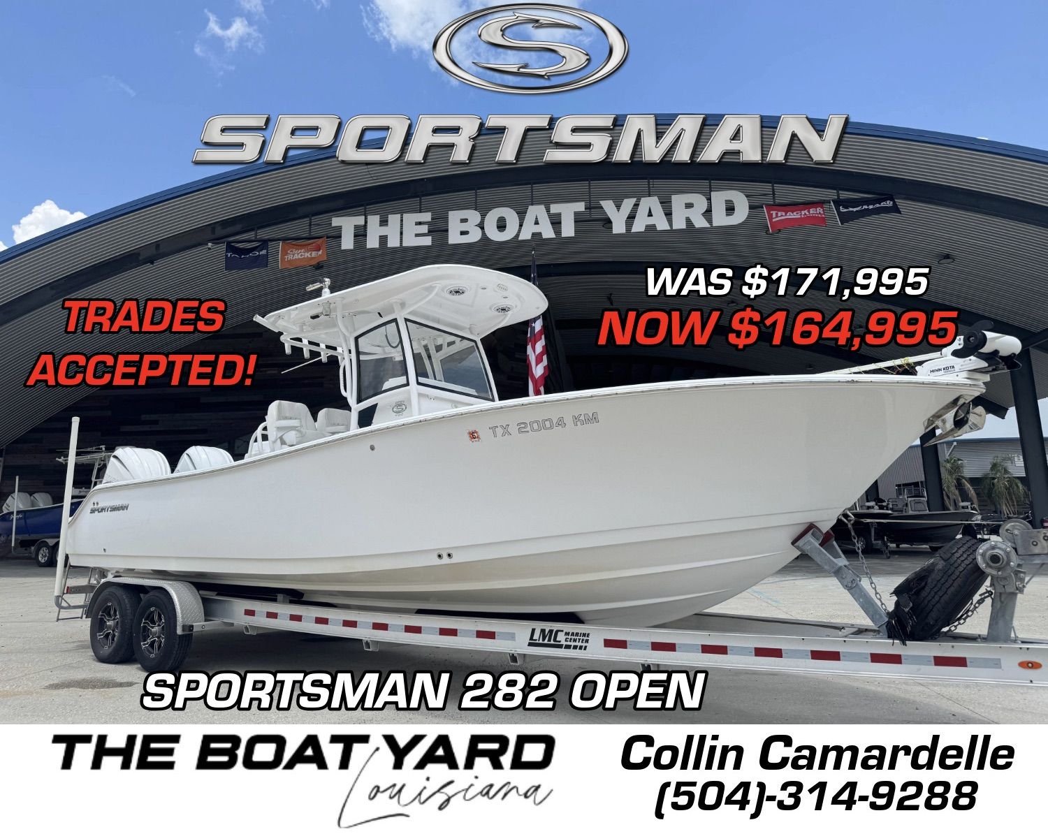 2021 Sportsman Open 282 Center Console