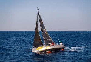 J Boats J/112E 2022 J Boats J/112E sailing on open sea with crew onboard.
