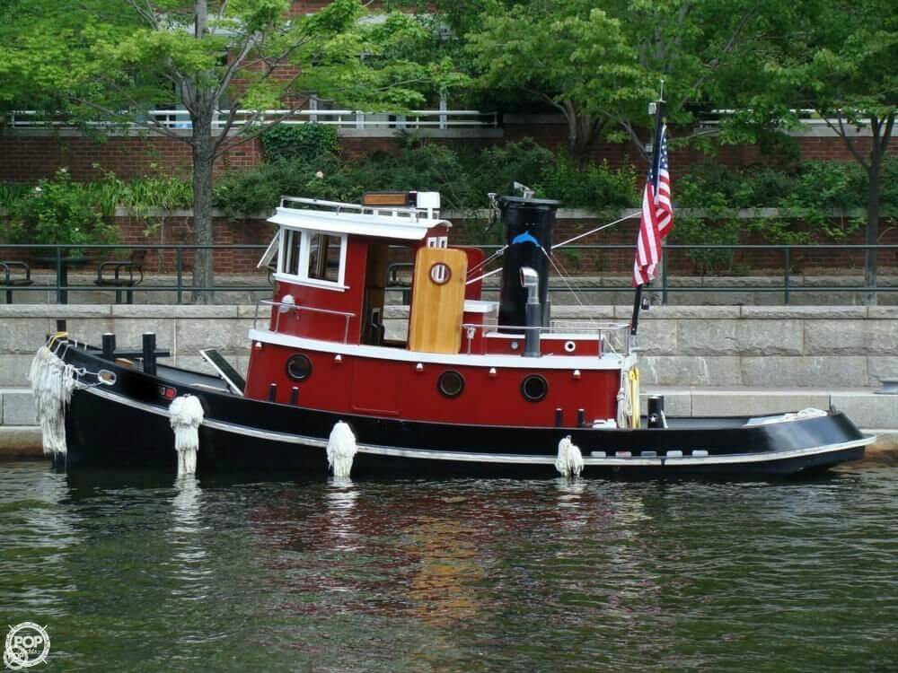 2008 custom-craft mini tug 28, norwood massachusetts