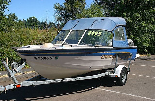 1999 Crestliner 1600 Super Hawk
